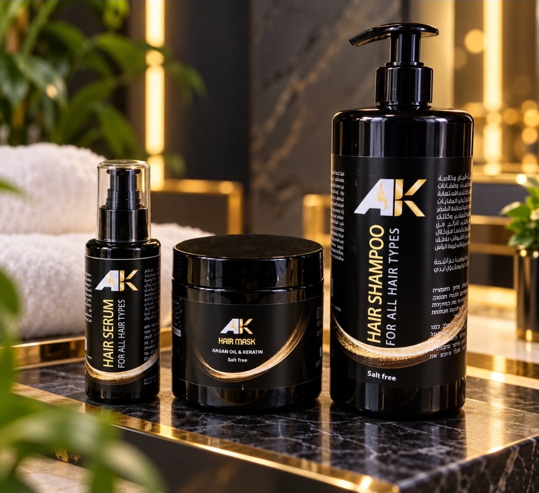 ✨ مجموعة AK Luxury Hair Care للعناية الفاخرة بالشعر 